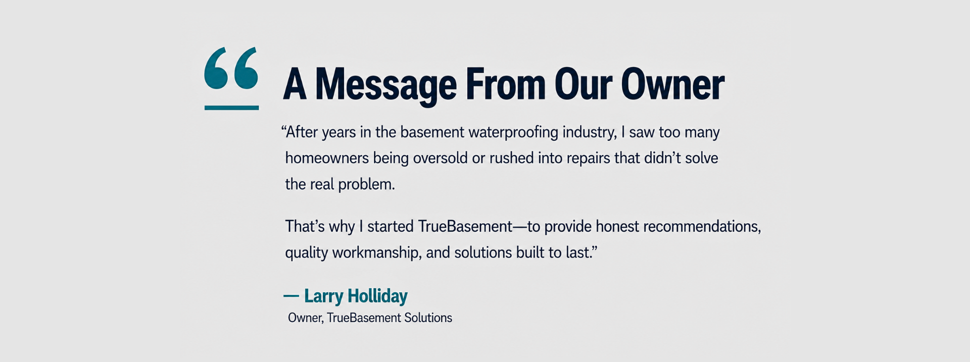 About TrueBasement